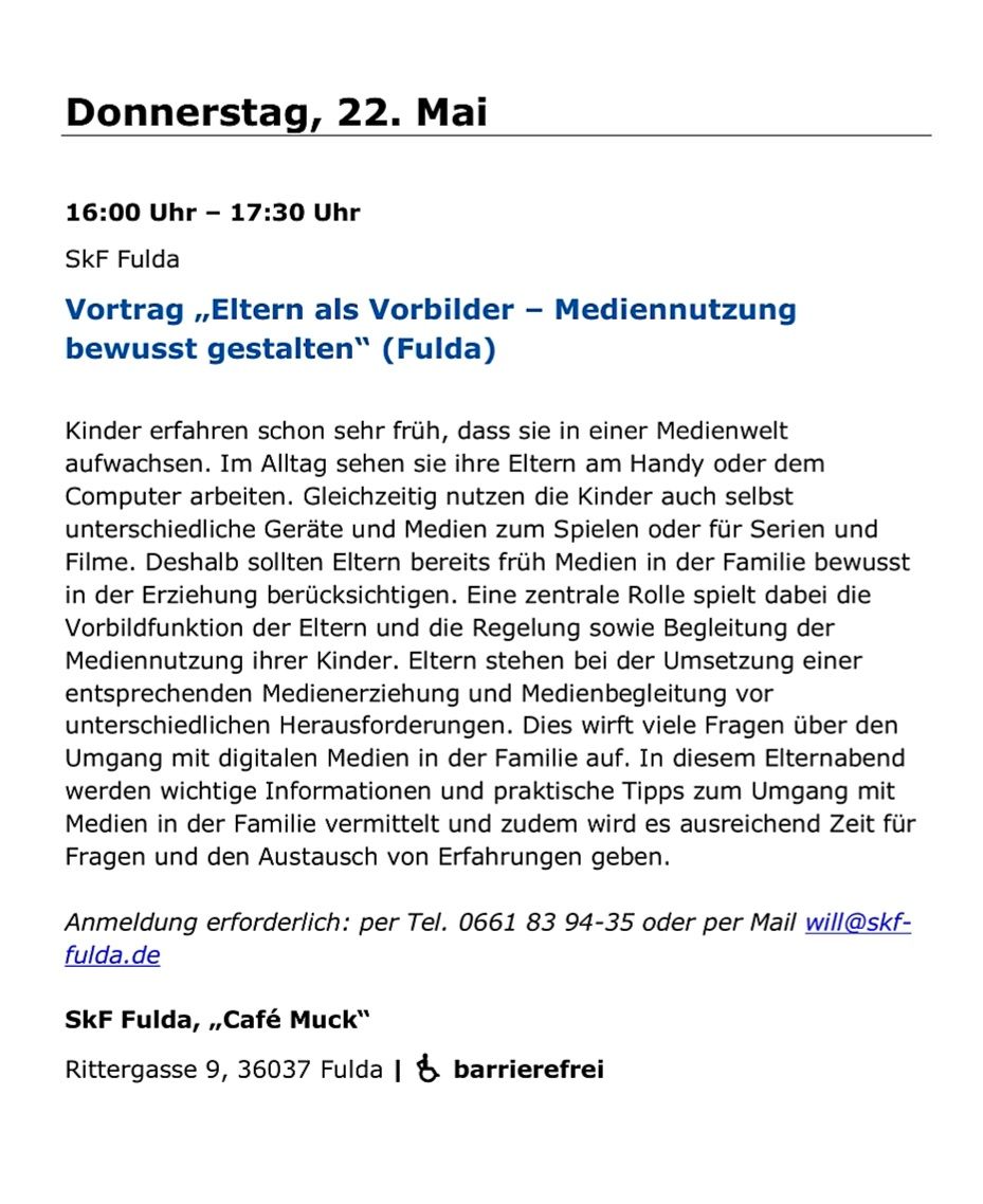 Vortrag Medienkindheit 
